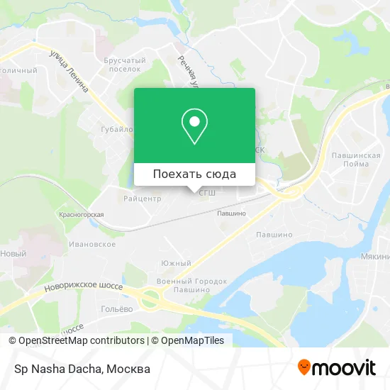 Карта Sp Nasha Dacha