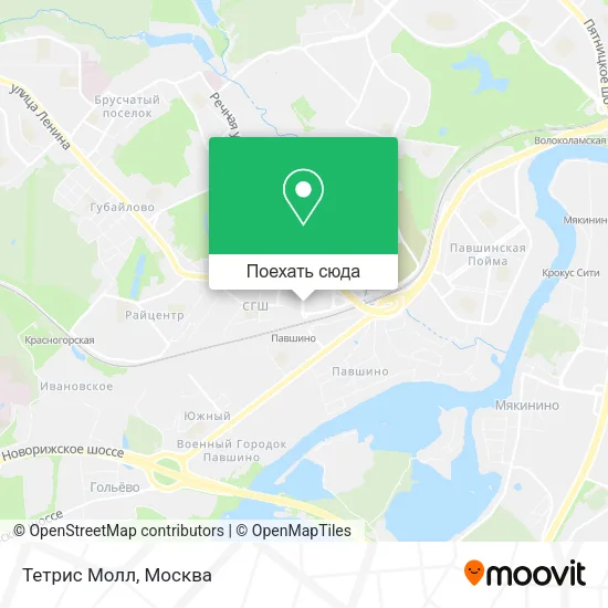 Карта Тетрис Молл