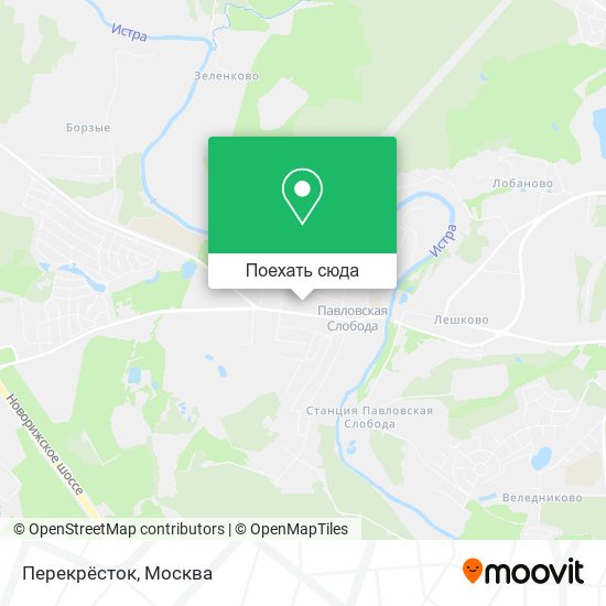 Карта Перекрёсток