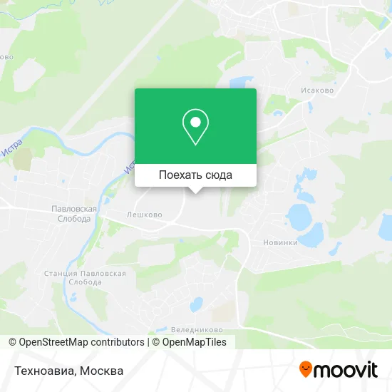 Карта Техноавиа