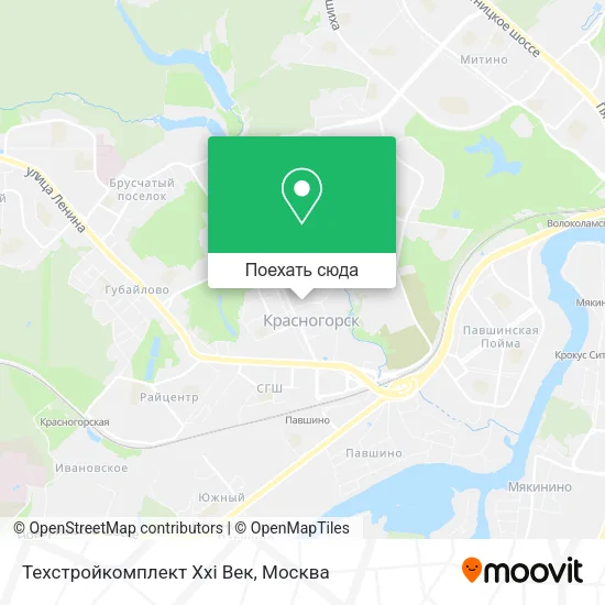 Карта Техстройкомплект Xxi Век