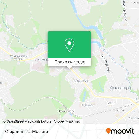 Карта Стерлинг ТЦ
