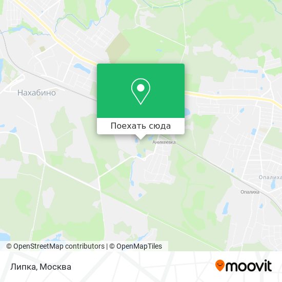 Карта Липка