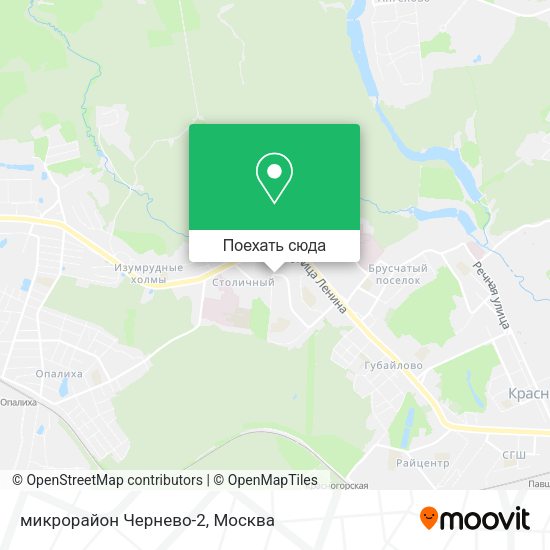 Карта микрорайон Чернево-2