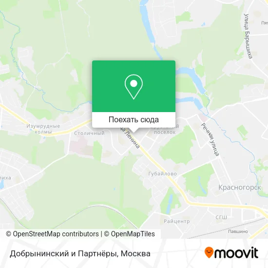 Карта Добрынинский и Партнёры