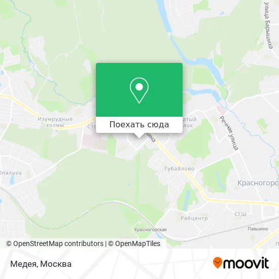 Карта Медея