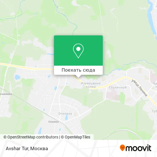 Карта Avshar Tur