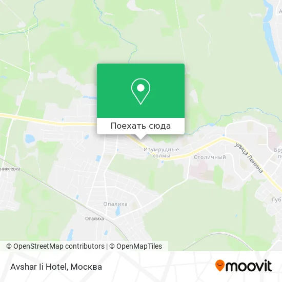 Карта Avshar Ii Hotel