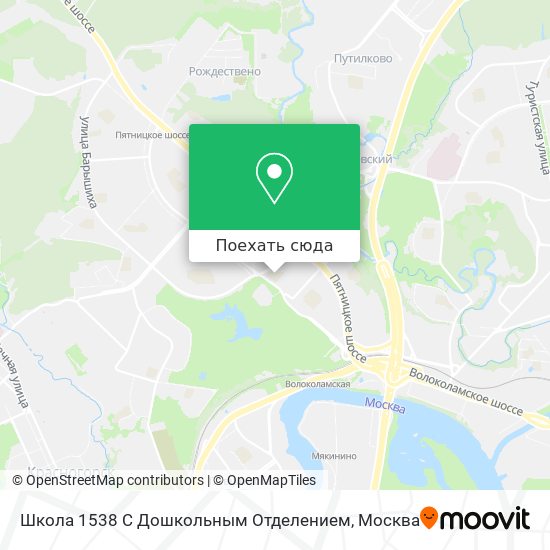 Карта Школа 1538 С Дошкольным Отделением