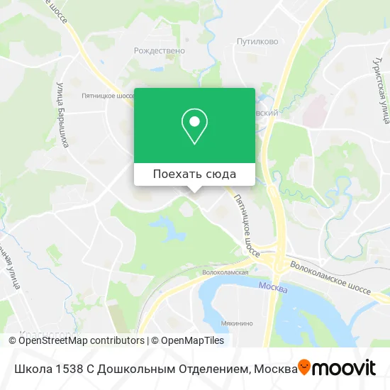 Карта Школа 1538 С Дошкольным Отделением