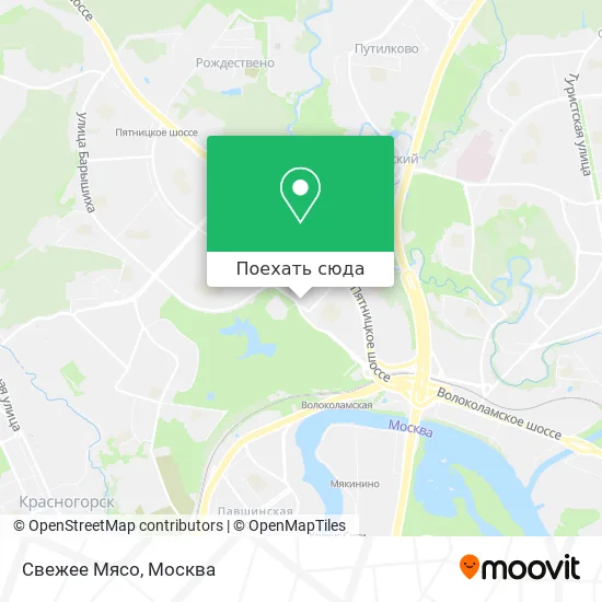 Карта Свежее Мясо