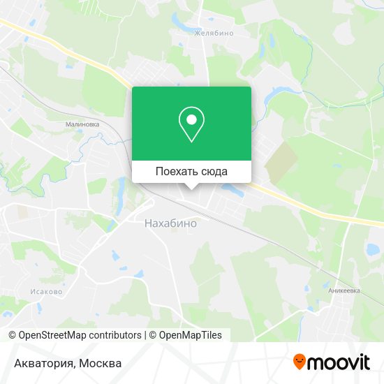 Карта Акватория