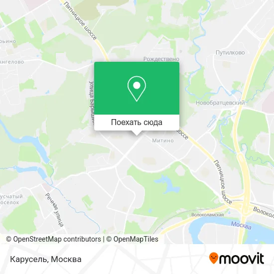 Карта Карусель