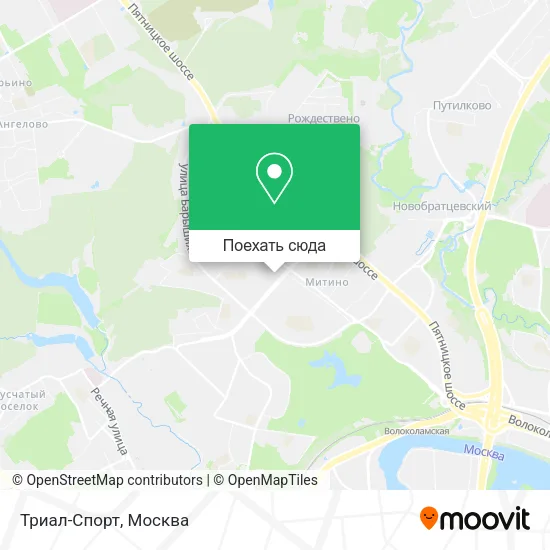 Карта Триал-Спорт