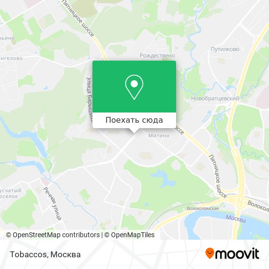 Карта Тobaccos