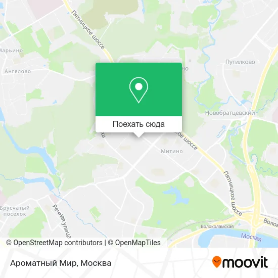 Карта Ароматный Мир