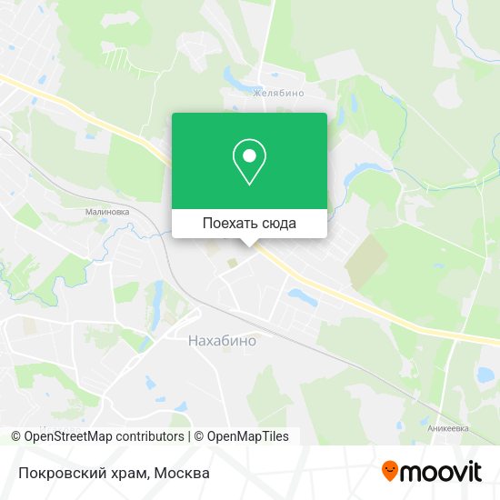 Карта Покровский храм