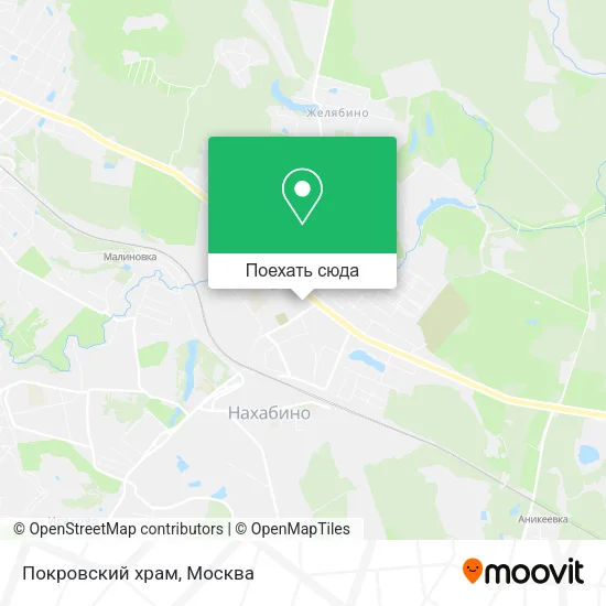 Карта Покровский храм