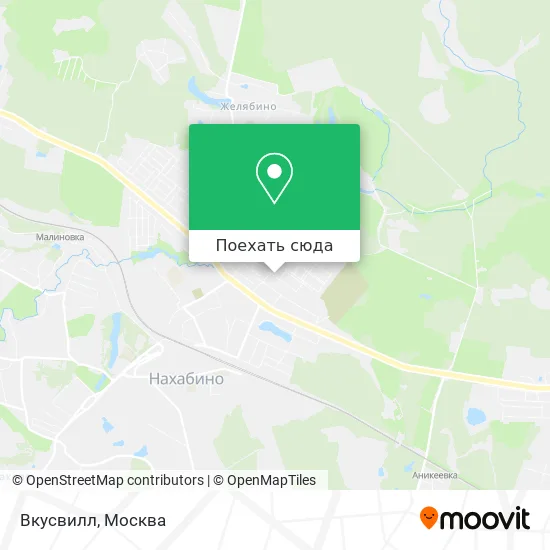 Карта Вкусвилл