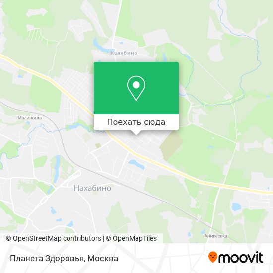 Карта Планета Здоровья