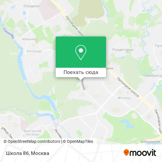 Карта Школа 86