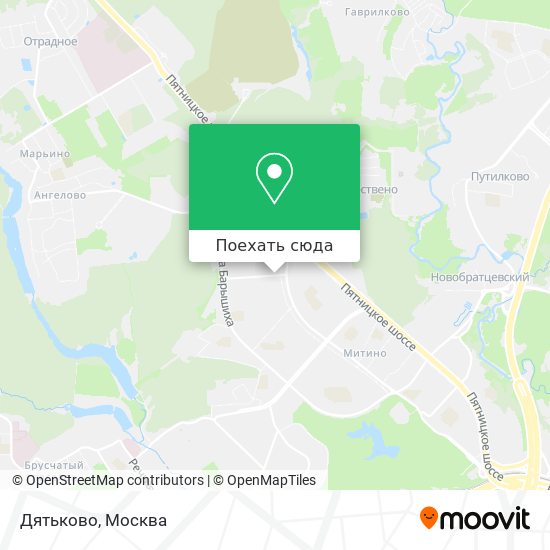 Карта Дятьково
