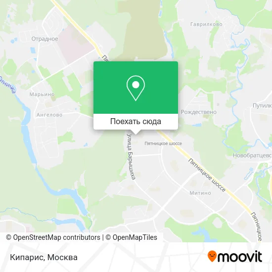 Карта Кипарис