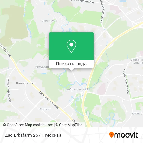 Карта Zao Erkafarm 2571