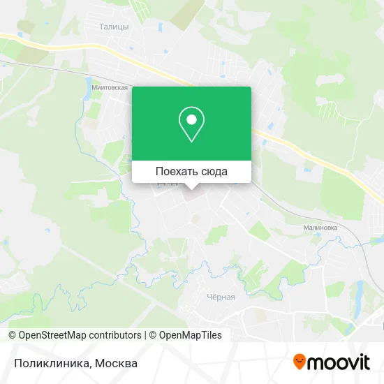 Карта Поликлиника