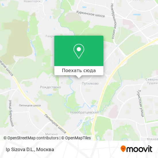 Карта Ip Sizova D.L.
