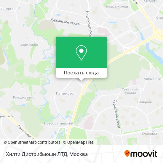 Карта Хилти Дистрибьюшн ЛТД