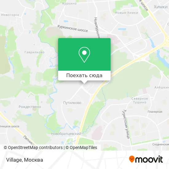 Карта Village
