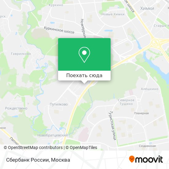 Карта Сбербанк России