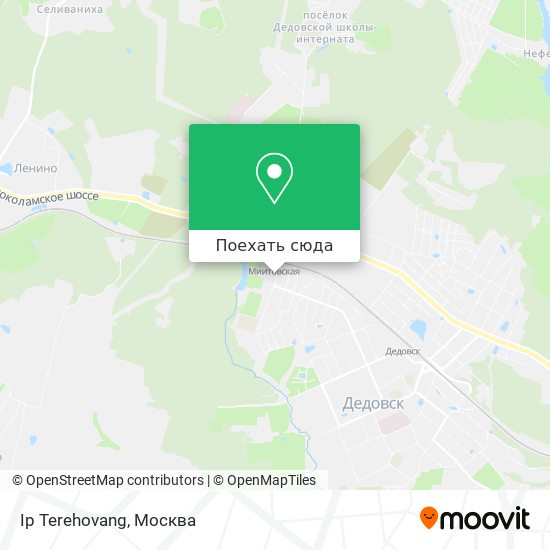 Карта Ip Terehovang