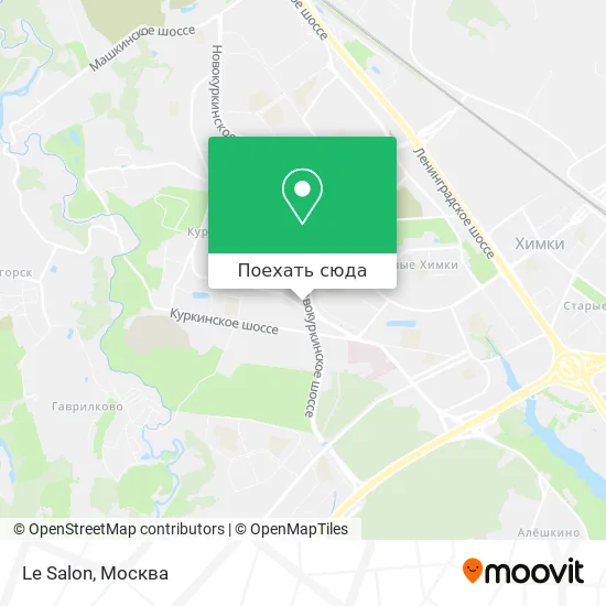 Карта Le Salon
