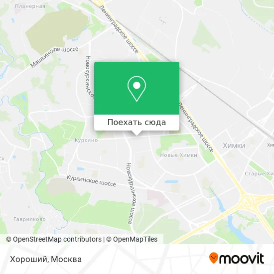 Карта Хороший