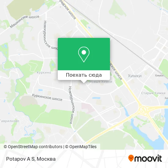 Карта Potapov A S