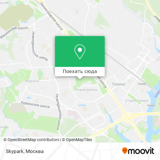 Карта Skypark