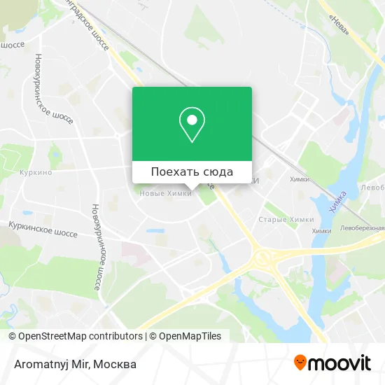 Карта Aromatnyj Mir