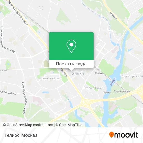 Карта Гелиос