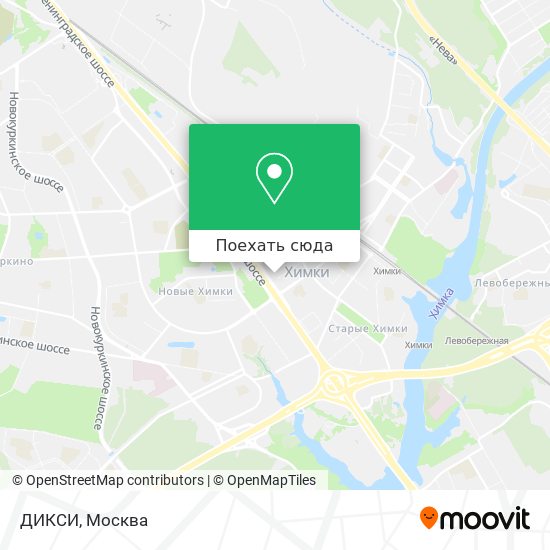 Карта ДИКСИ