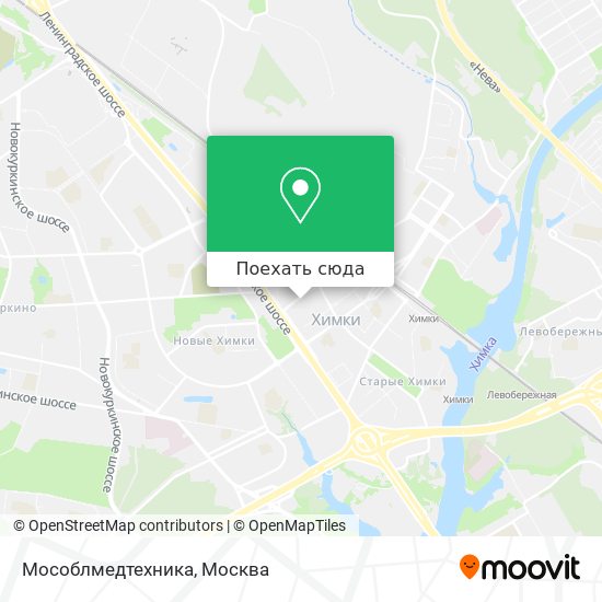 Карта Мособлмедтехника