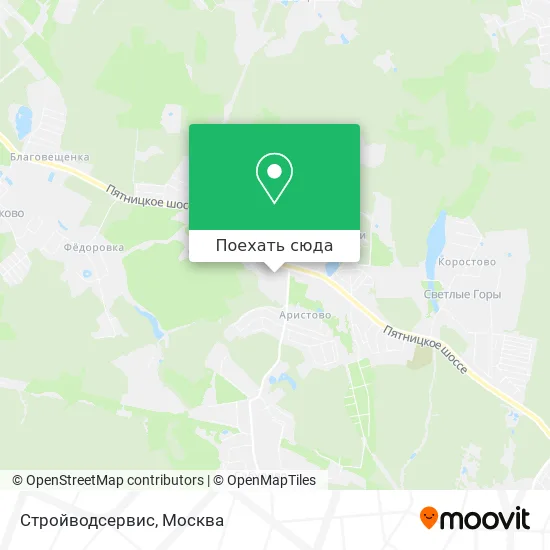 Карта Стройводсервис