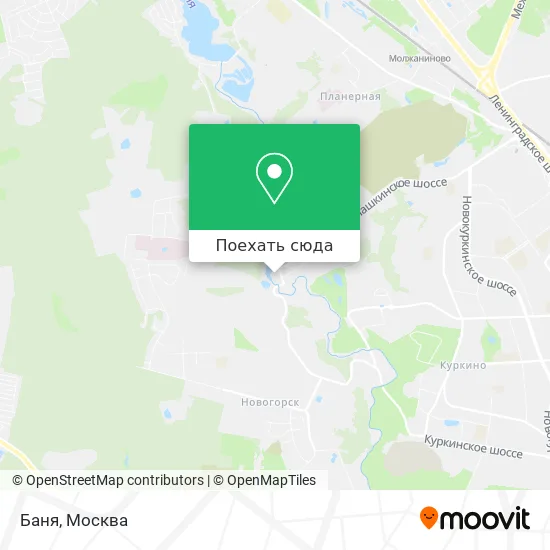 Карта Баня