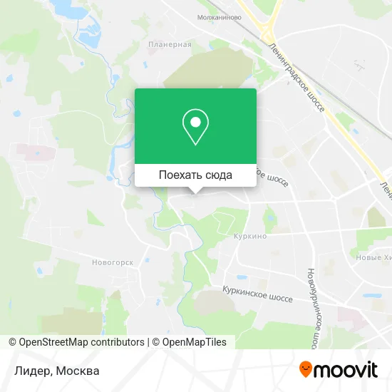 Карта Лидер