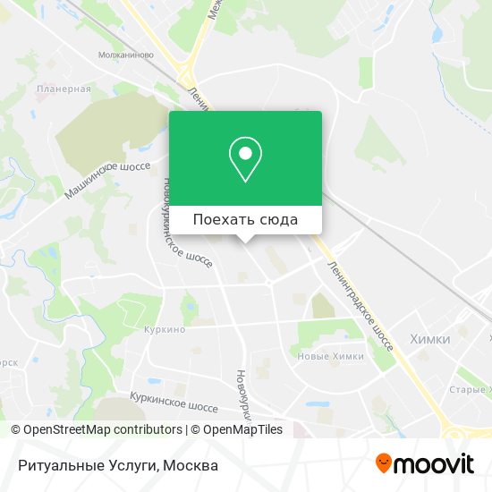 Карта Ритуальные Услуги