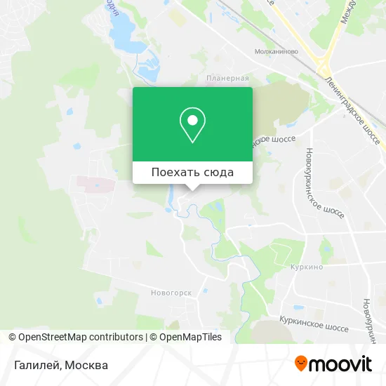 Карта Галилей