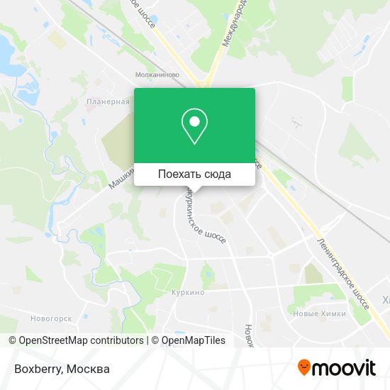 Карта Boxberry