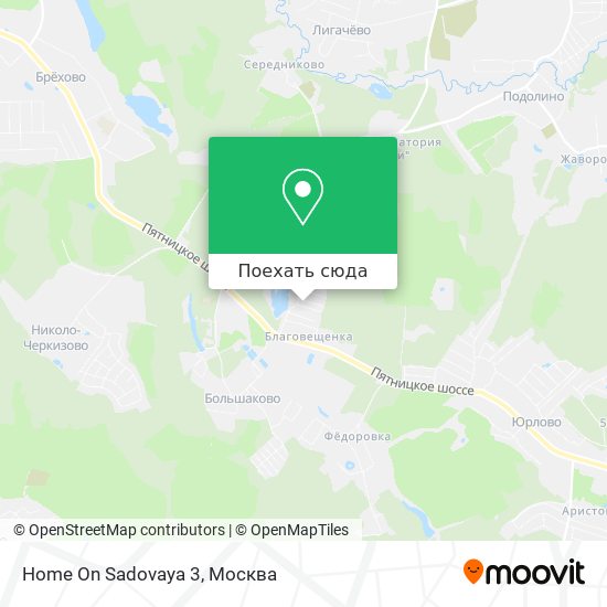 Карта Home On Sadovaya 3