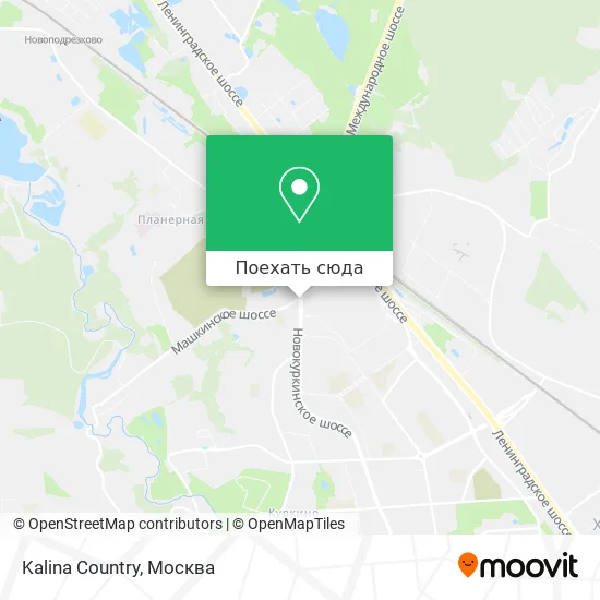 Карта Kalina Country